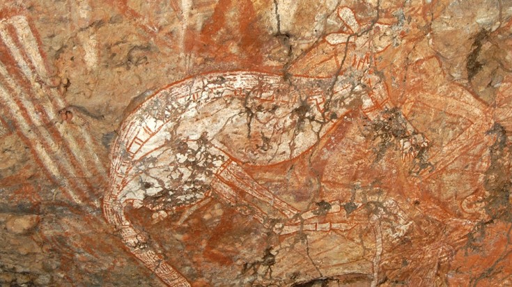 Kakadu National Park is a great place to admire aboriginal art