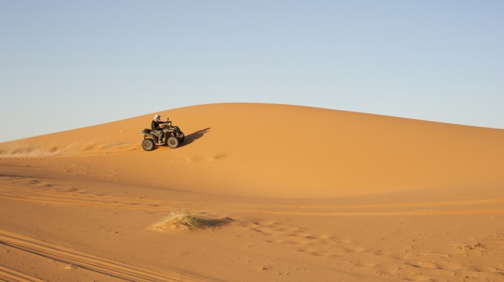 Adventures in Dubai : Quad biking