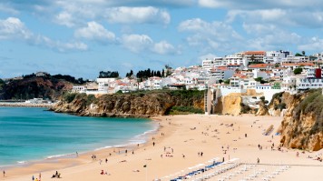 Included in the list of the top beaches in Europe, the coast of Algarve has an endless series of stunning beaches. Located in western Portugal, Albufeira beach is a stunning place to be at.