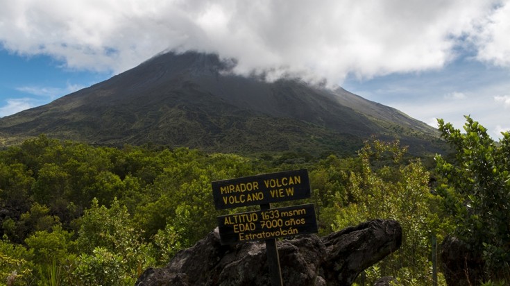 Hiking in Arenal Volcano is strenuous but a thrilling