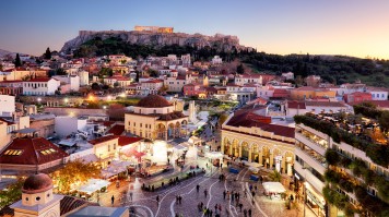 Athens and its lively Monastiraki and The Acropolis.