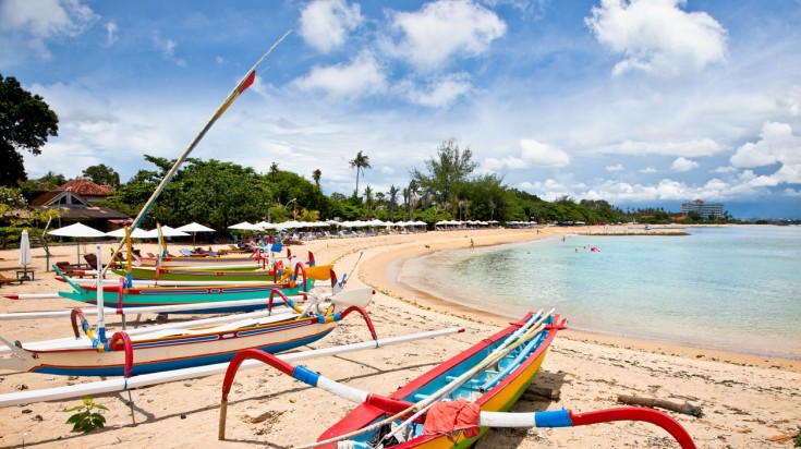 Sanur is one of the best beaches in Bali