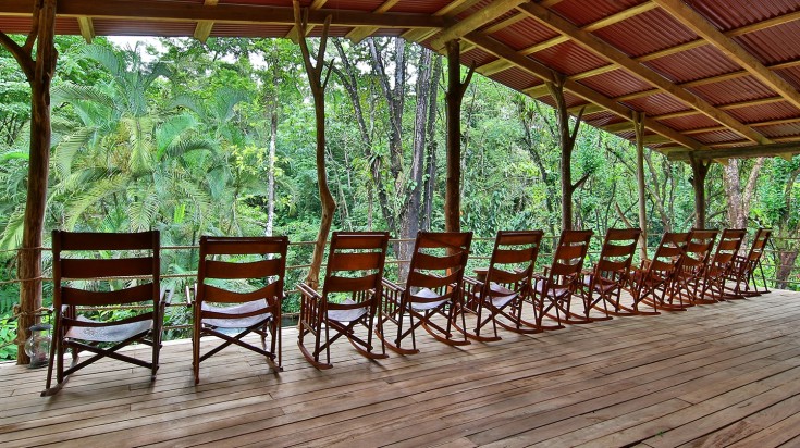 best eco lodges costa rica rocking chairs