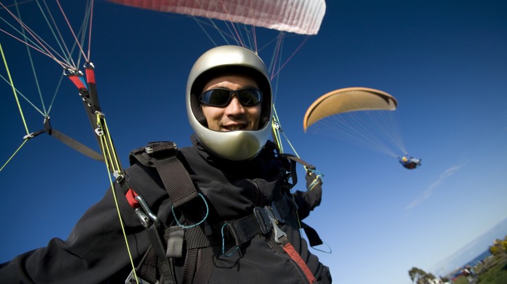 Bogota tandem paraglide