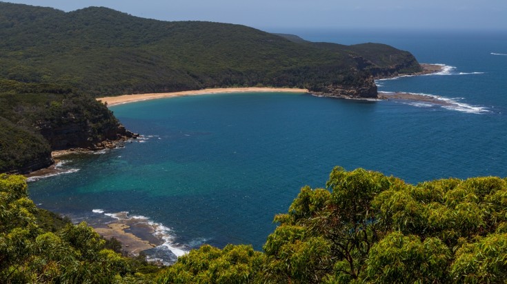 Bouddi is a great place to hike in Sydney