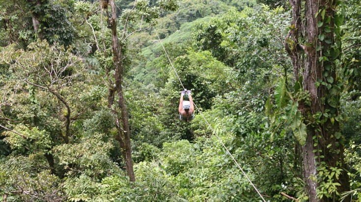 Rincon de la Vieja National Park provides many adventure activities.