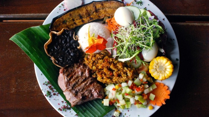 when it comes to things to do in Costa Rica, Casado is a food to try