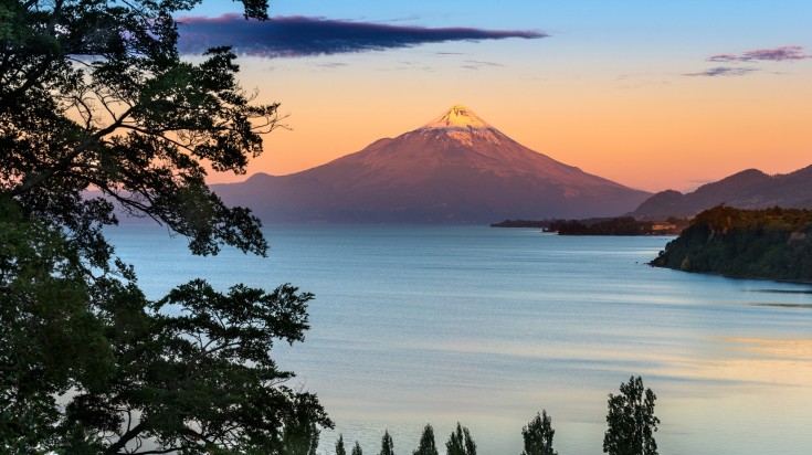 Get this view of Volcan Osorno on your holiday to Chile.