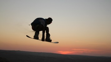 Sandboarding in Chile