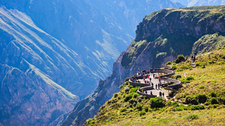 Colca Canyon is a popular activity amongst tourists in Peru