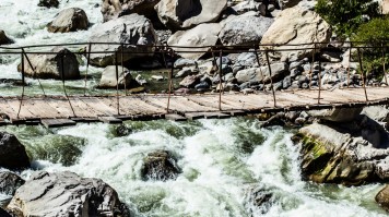 River running at Cotahuasi Canyon