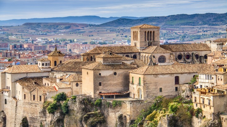 Ancient buildings in Cuenca clicked when spending one week in Cuenca. 