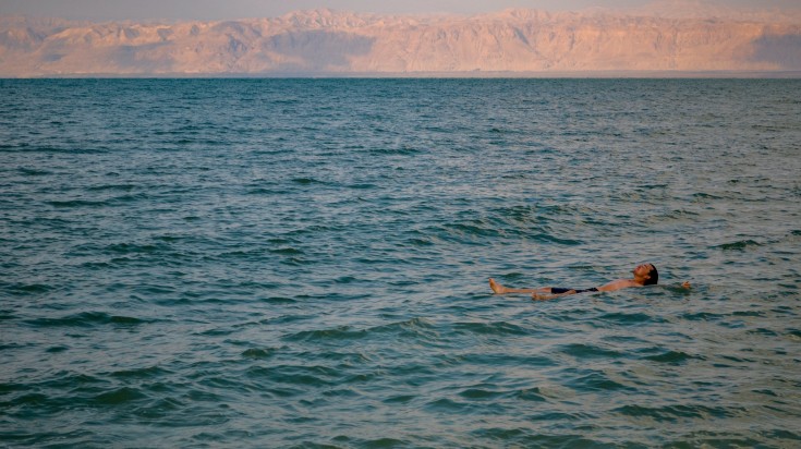 Dead sea is salt lake in Jordan.