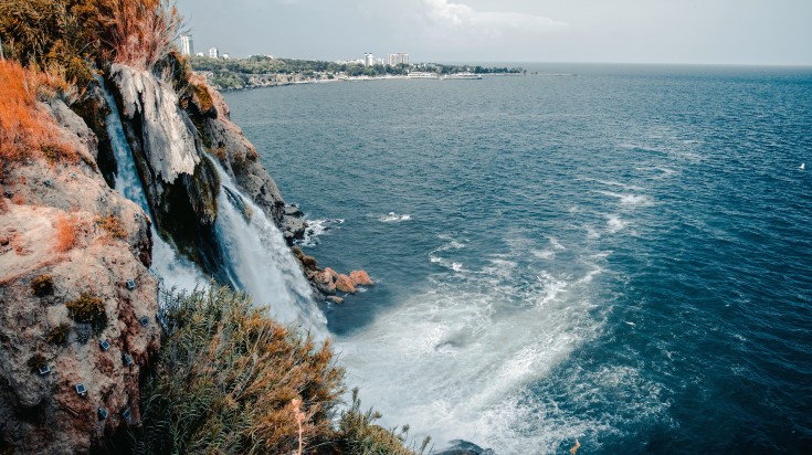 Duden Waterfall Duden waterfall is in Antalya, Turkey.