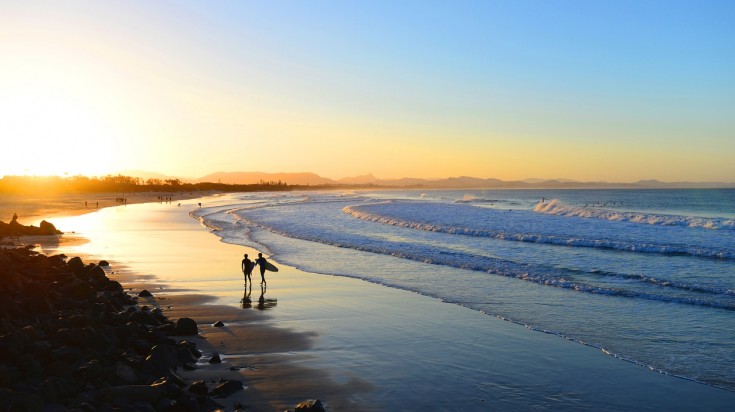 East coast Australia Byron Bay