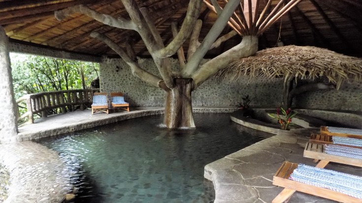 Eco lodges in Costa Rica Rancho Margot pool