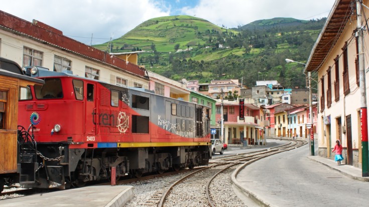 Devil's Nose Railroad train, Ecuador