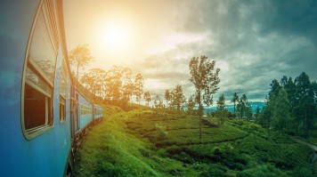 The beautiful train journey through the the Sri Lankan tea gardens Ella Train Sri Lanka