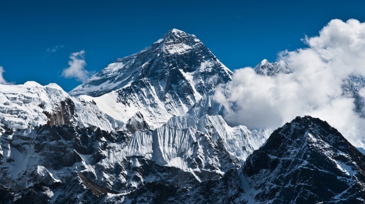 Mount Everest is one of the top places to visit in Nepal.