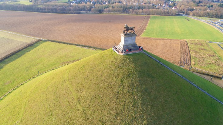Exploring the battlefield of Waterloo; a top thing to do in Belgium.