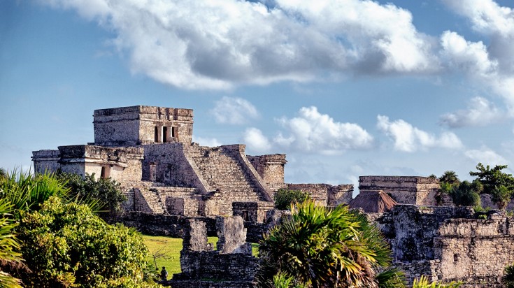 Tulum is the site of a pre-Columbian Mayan walled city serving as a major port for Cobá, in the Mexican state of Quintana Roo. Famous historical ruins of Tulum