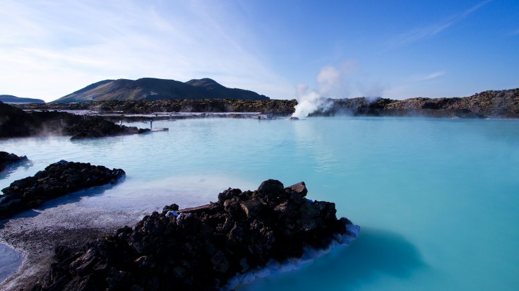 Blue lagoon one of the hottest spots in Iceland