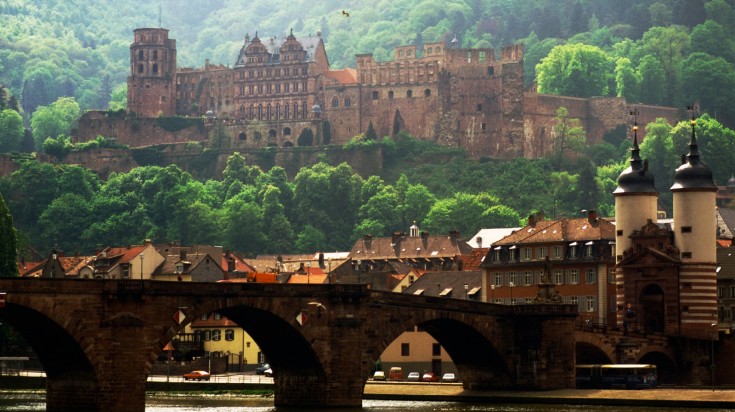 Heidelberg castle is one of the most visit tourist attractions in Germany