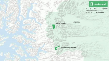 Argentine Glacier Map