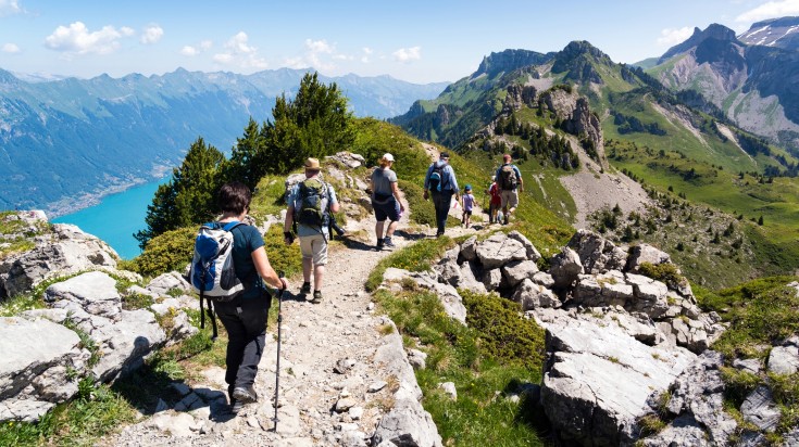 Join a group of hikers in Schynige Platte in Switzerland in September.