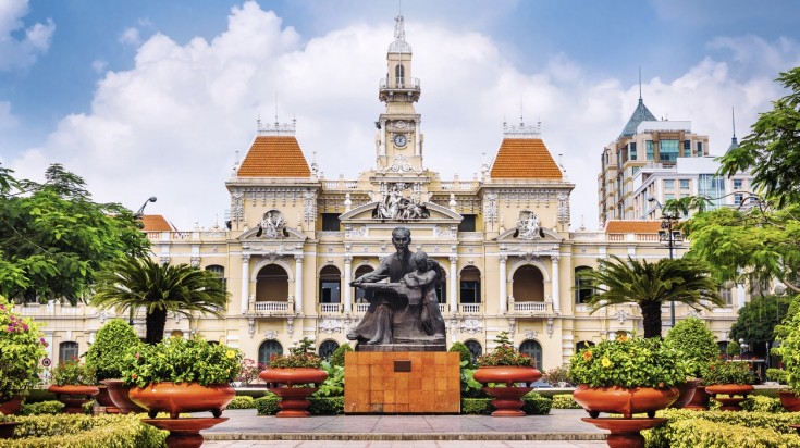 Ho Chi Minh is great place for cycling in Vietnam.