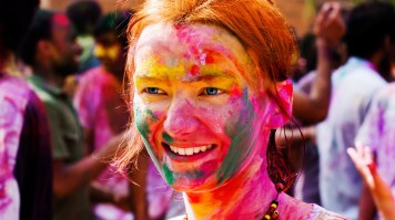 Holi is a festival of colors and love