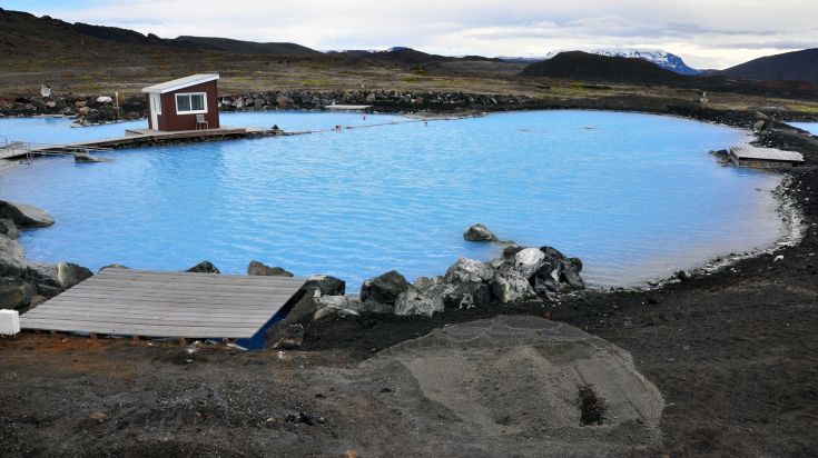 One of the must visit hot springs in Iceland - Myvath Nature Bath