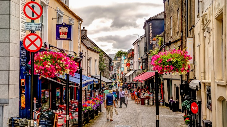 Hotels are cheaper in Ireland in January.