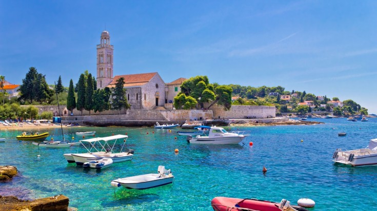 Go island hopping in Croatia in July.