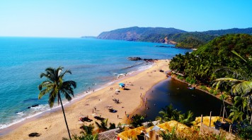 Cola beach in Goa