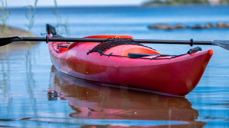 Kayak in Bohuslän coast Kayaki in Bohuslän coast