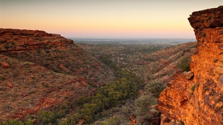 Kings Canyon is a great destination to experience the Australian outback