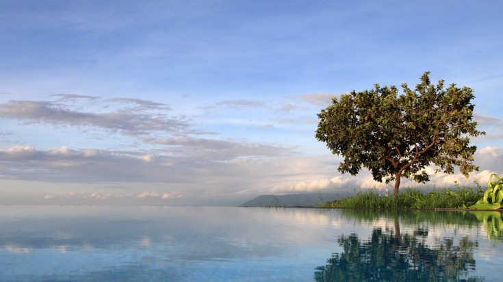 A beautiful lake in Lake Manyara National Park