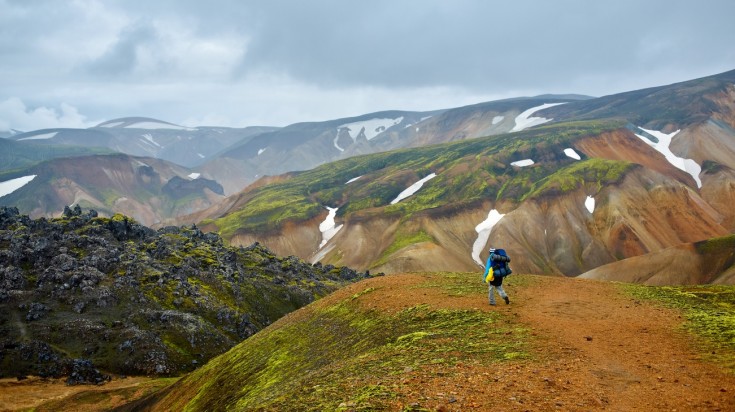 Landmannalaugar in Iceland is a trekkers paradise