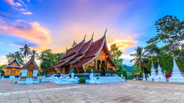 Visit the Golden City Temple in Luang Prabang