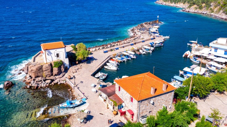 Island of Lesvos, Greece. Island of Lesvos, Greece.