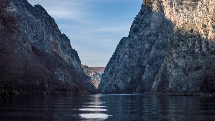 Matka is a canyon located in the North Macedonia.