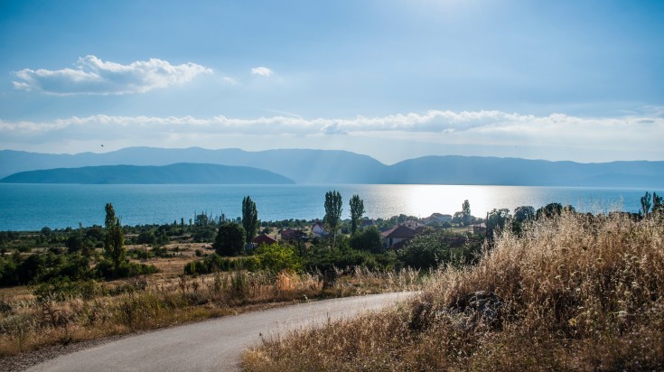 Lake Prespa is located on the tripoint of North Macedonia, Albania, and