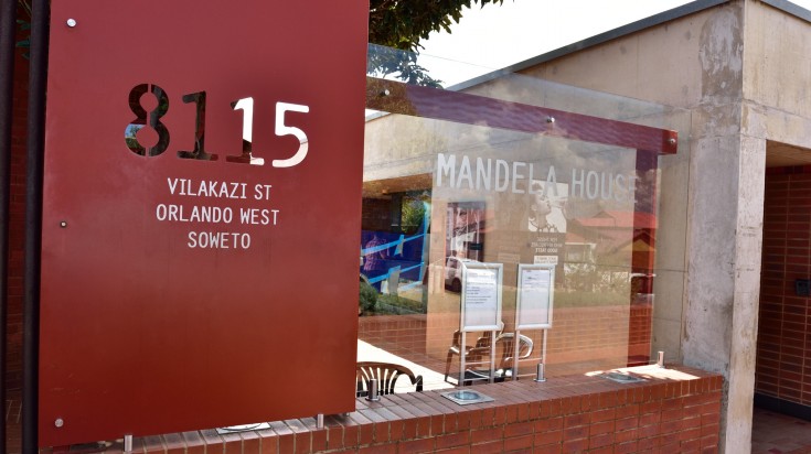 Mandela house is a house where Nelson Mandela live from 1946-1962.