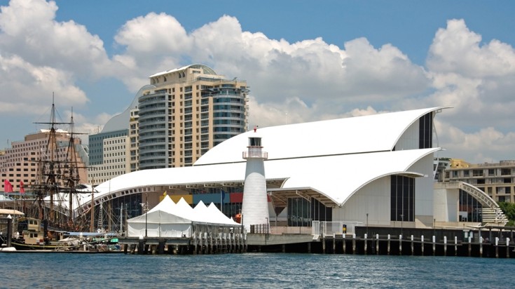 The Maritime Museum houses maritime collections, exhibitions, research, and archaeology done about Australia's history. The Maritime Museum in Sydney is a great place to go to learn about marines