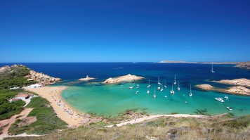 Menorca Island in Balearic Islands