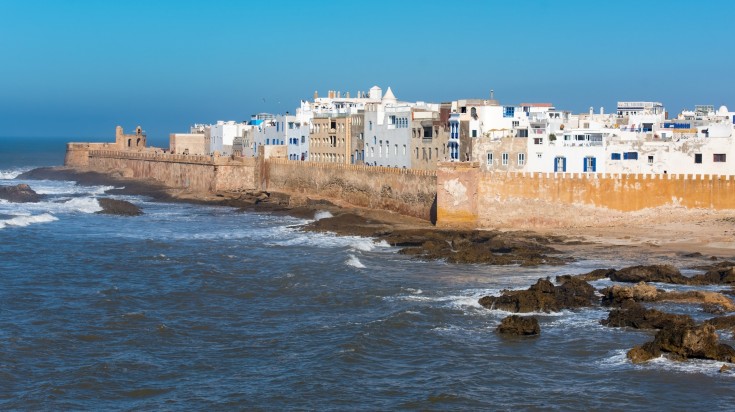 Essaouira Ramparts in Essaouira, Morocco