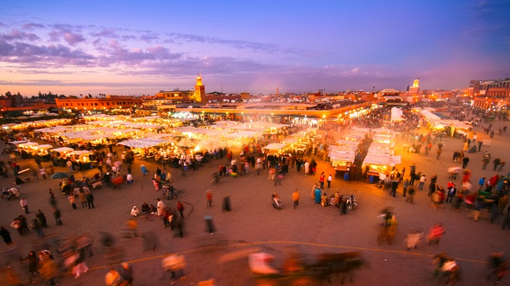 Jamaa el Fna, Marrakesh, Morocco