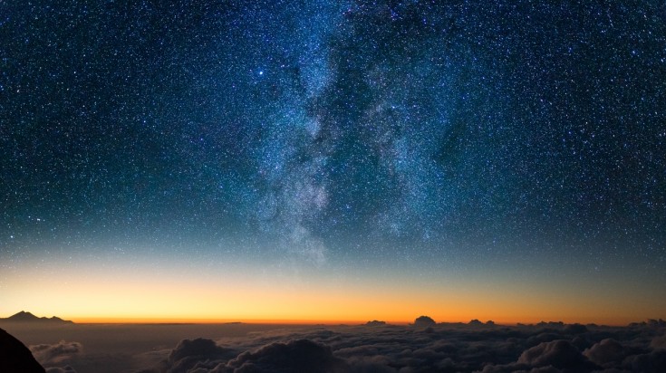 You might even see the Milkyway on a Mount Agung hike