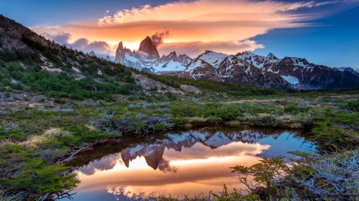 Mount Fitz Roy in Patagonia